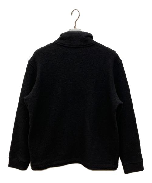 A.P.C.（アーペーセー）A.P.C. (アーペーセー) ハーフスナップボタンウールジャケット ブラック サイズ:Mの古着・服飾アイテム