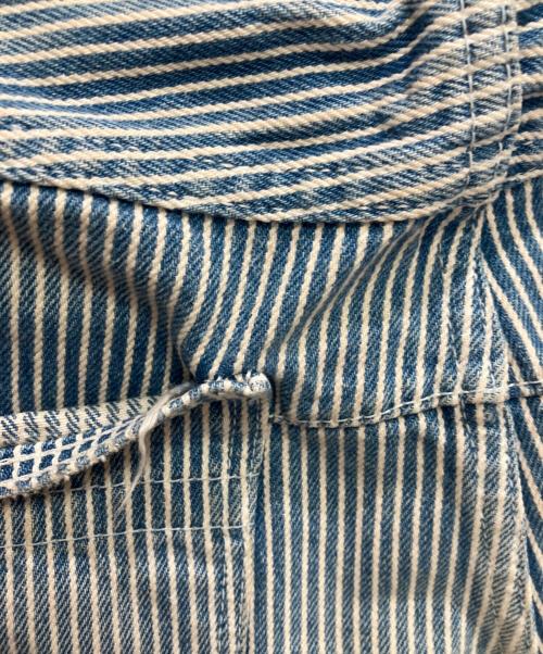 NUMBER (N)INE（ナンバーナイン）NUMBER (N)INE (ナンバーナイン) ヒッコリーパンツ ブルー サイズ:4の古着・服飾アイテム