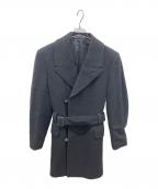 Yves Saint Laurentイヴサンローラン）の古着「ウールチェスターコート　Rive Gauche トムフォード期」｜ブラック