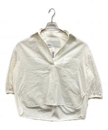 ticca（ティッカ）の古着「レース パフスリーブブラウス」｜ホワイト