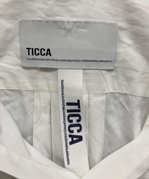 ticca（ティッカ）ticca (ティッカ) レース パフスリーブブラウス ホワイト サイズ:Freeの古着・服飾アイテム