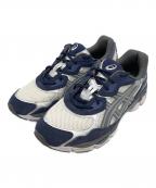 asicsアシックス）の古着「スニーカー」｜ホワイト×ネイビー