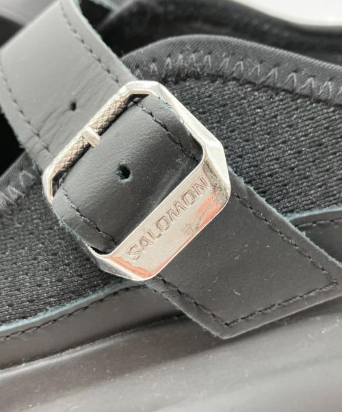 SALOMON（サロモン）SALOMON (サロモン) COMME des GARCONS (コムデギャルソン) メリージェーン プラットフォーム シューズ ブラック サイズ:25の古着・服飾アイテム