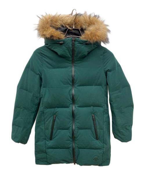 DESCENTE ALLTERRAIN（デザイント オルテライン）DESCENTE ALLTERRAIN (デザイント オルテライン) 水沢　ロングダウンコート グリーン サイズ:Mの古着・服飾アイテム