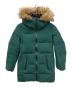 DESCENTE ALLTERRAIN（デザイント オルテライン）の古着「水沢　ロングダウンコート」｜グリーン