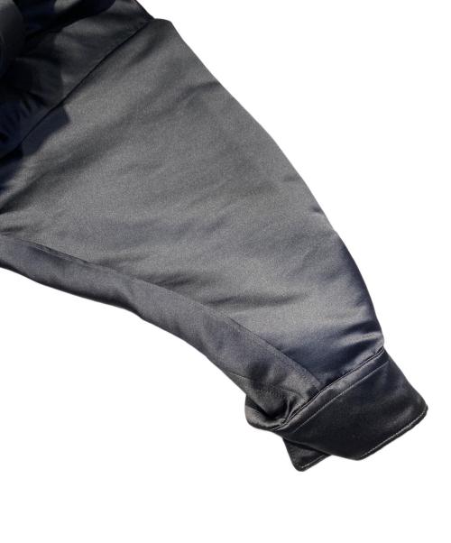 COMME des GARCONS GIRL（コムデギャルソンガール）COMME des GARCONS GIRL (コムデギャルソンガール) チュールフリル サテンブラウス ブラック サイズ:Sの古着・服飾アイテム