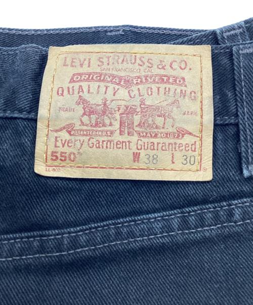 LEVI'S（リーバイス）LEVI'S (リーバイス) 00'S 550デニムパンツ ブラック サイズ:W38×L30の古着・服飾アイテム