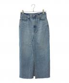 upper hightsアッパーハイツ）の古着「DENIM SK デニムスカート」｜インディゴ