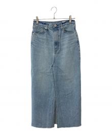 upper hights（アッパーハイツ）の古着「DENIM SK デニムスカート」｜インディゴ