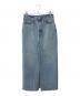 upper hights（アッパーハイツ）の古着「DENIM SK デニムスカート」｜インディゴ