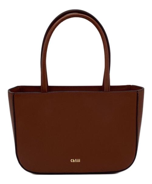 Ch!iii（チー）Ch!iii (チー) スモールトートバッグ ブラウンの古着・服飾アイテム