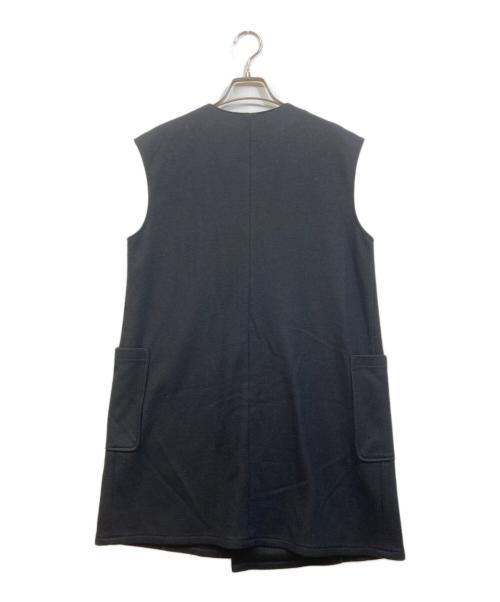 theory luxe（セオリーリュクス）theory luxe (セオリーリュクス) ロングジレ ブラック サイズ:SIZE 38の古着・服飾アイテム