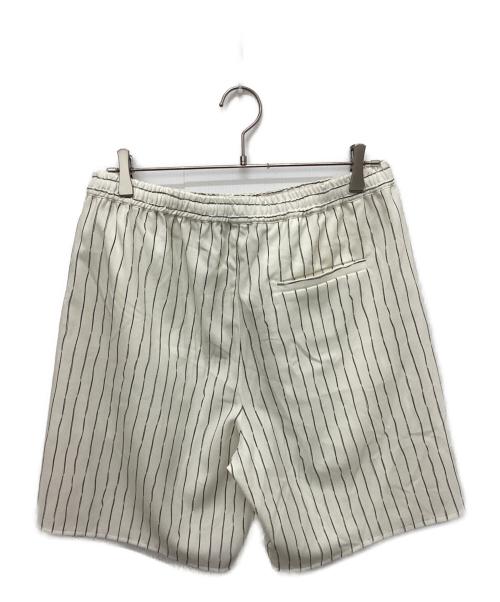 soerte（ソエルテ）soerte (ソエルテ) HANDWRITTEN STRIPE HALF PANTS ベージュ サイズ:１の古着・服飾アイテム