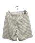 soerte (ソエルテ) HANDWRITTEN STRIPE HALF PANTS ベージュ サイズ:１：4000円