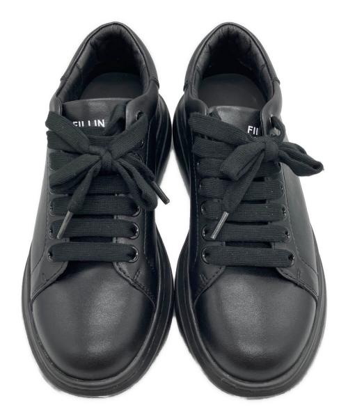 FILLIN（フィルイン）FILLIN (フィルイン) LUCENT  ローカットスニーカー ブラック サイズ:26の古着・服飾アイテム