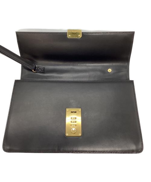 dunhill（ダンヒル）dunhill (ダンヒル) セカンドバッグ　 クラッチバッグ オックスフォード ブラック ブラックの古着・服飾アイテム