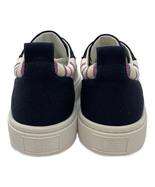 Christian Louboutin（クリスチャン・ルブタン）Christian Louboutin (クリスチャン・ルブタン) ローカットスニーカー ベージュ サイズ:37の古着・服飾アイテム