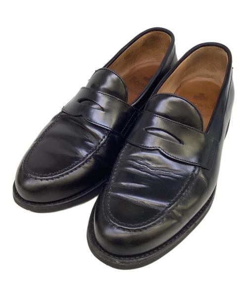 berwick（バーウィック）berwick (バーウィック) コインローファー ブラック サイズ:27cmの古着・服飾アイテム