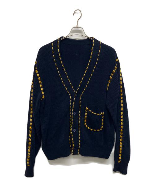 PHINGERIN（フィンガリン）PHINGERIN (フィンガリン) PG1 CARDIGAN　カーディガン ネイビー サイズ:Mの古着・服飾アイテム