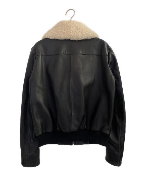 BALENCIAGA（バレンシアガ）BALENCIAGA (バレンシアガ) ムートンジャケット ブラック サイズ:40の古着・服飾アイテム