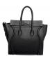 CELINE (セリーヌ) ラゲージ マイクロショッパー　189793DRU ブラック サイズ:マイクロ：180000円