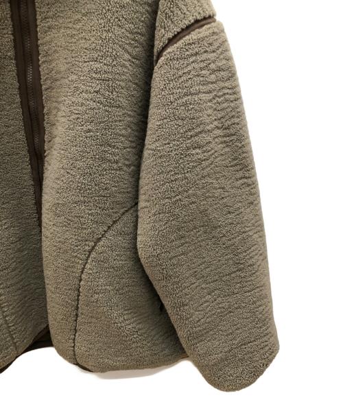 Plage（プラージュ）Plage (プラージュ) reversible boa ブルゾン ブラウン サイズ:38の古着・服飾アイテム