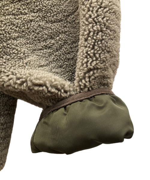 Plage（プラージュ）Plage (プラージュ) reversible boa ブルゾン ブラウン サイズ:38の古着・服飾アイテム