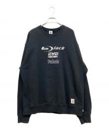 BlackEyePatch（ブラックアイパッチ）の古着「DISC MEDIA LOGO CREW SWEAT」｜ブラック