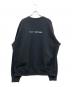 BlackEyePatch (ブラックアイパッチ) DISC MEDIA LOGO CREW SWEAT ブラック サイズ:SIZE XL：10000円