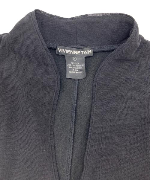 VIVIENNE TAM（ヴィヴィアンタム）VIVIENNE TAM (ヴィヴィアンタム) 刺繍ジャケット ブラック サイズ:1の古着・服飾アイテム