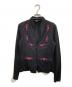 VIVIENNE TAM（ヴィヴィアンタム）の古着「刺繍ジャケット」｜ブラック
