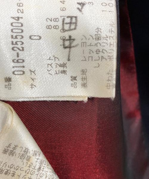 VIVIENNE TAM（ヴィヴィアンタム）VIVIENNE TAM (ヴィヴィアンタム) 花柄刺繍ブルゾン ネイビー サイズ:1の古着・服飾アイテム