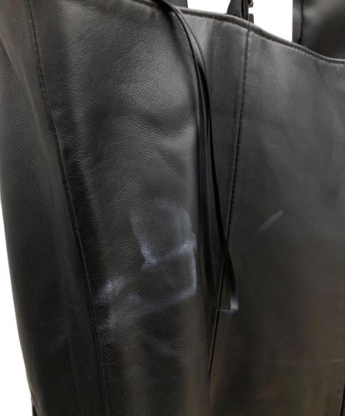 H BEAUTY&YOUTH（エイチ ビューティー&ユース）H BEAUTY&YOUTH (エイチ ビューティー&ユース) シープレザーキャミソールワンピース ブラック サイズ:SIZE Sの古着・服飾アイテム