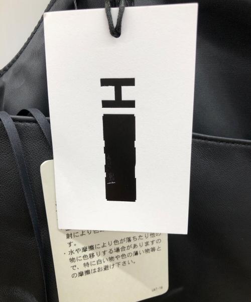 H BEAUTY&YOUTH（エイチ ビューティー&ユース）H BEAUTY&YOUTH (エイチ ビューティー&ユース) シープレザーキャミソールワンピース ブラック サイズ:SIZE Sの古着・服飾アイテム