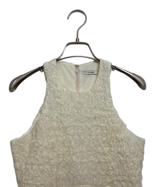 CLANE（クラネ）CLANE (クラネ) ノースリーブワンピース アイボリー サイズ:1の古着・服飾アイテム