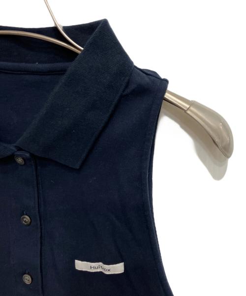 Huitrox（ウィトロ―）Huitrox (ウィトロ―) sleeveless polo ネイビー サイズ:FREEの古着・服飾アイテム