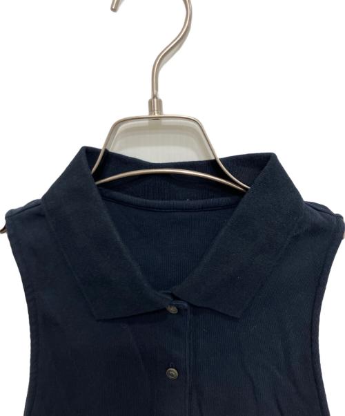 Huitrox（ウィトロ―）Huitrox (ウィトロ―) sleeveless polo ネイビー サイズ:FREEの古着・服飾アイテム