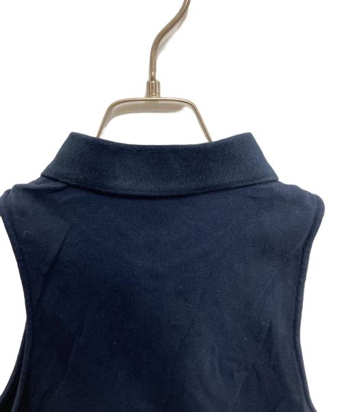 Huitrox（ウィトロ―）Huitrox (ウィトロ―) sleeveless polo ネイビー サイズ:FREEの古着・服飾アイテム