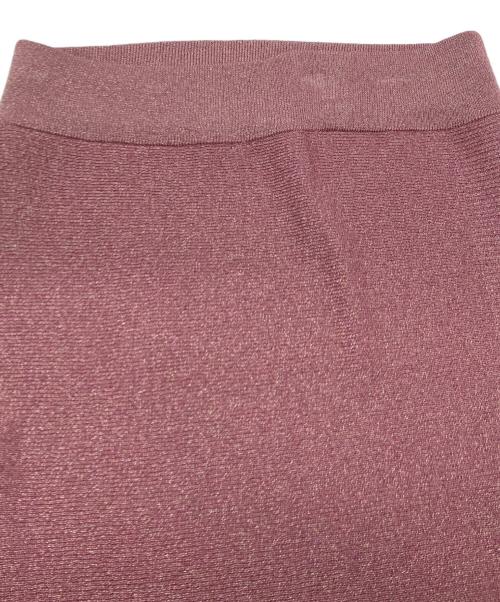 STELLA McCARTNEY（ステラマッカートニー）STELLA McCARTNEY (ステラマッカートニー) ラメニットスカート ピンク サイズ:38の古着・服飾アイテム
