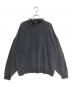 BALENCIAGA（バレンシアガ）の古着「PIERCED ROUND SWEATSHIRT OVERSIZED」｜ブラック