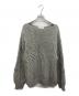 mame kurogouchi（マメクロゴウチ）の古着「Multi-Pattern Cable Knitted Sweater」｜グレー