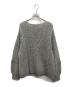 mame kurogouchi (マメクロゴウチ) Multi-Pattern Cable Knitted Sweater グレー サイズ:2：8000円