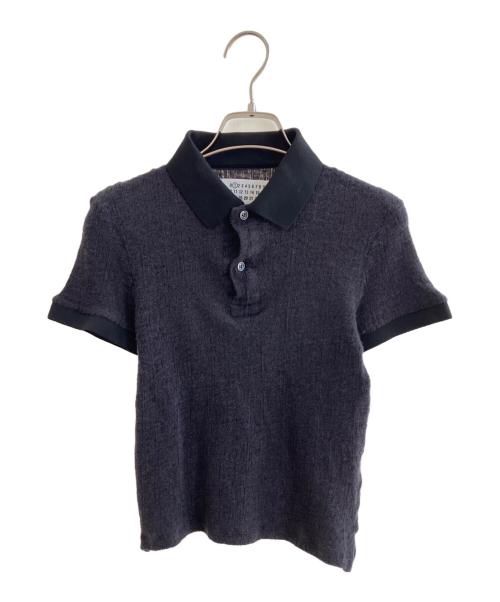 Maison Margiela（メゾンマルジェラ）Maison Margiela (メゾンマルジェラ) ポロシャツ ブラック サイズ:XSの古着・服飾アイテム