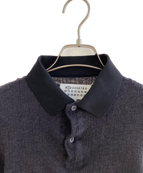 Maison Margiela（メゾンマルジェラ）Maison Margiela (メゾンマルジェラ) ポロシャツ ブラック サイズ:XSの古着・服飾アイテム