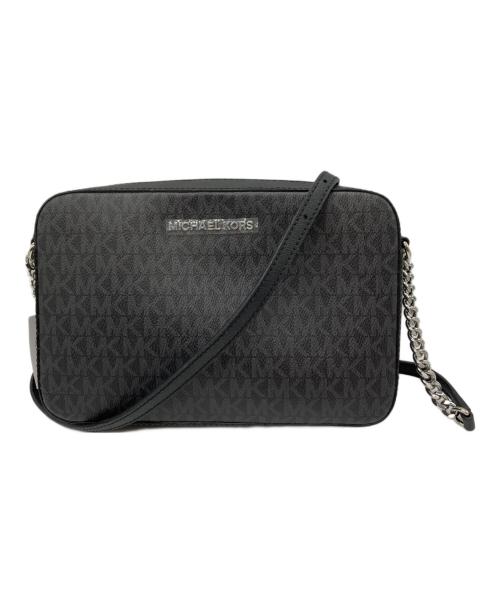 MICHAEL KORS（マイケル・コース）MICHAEL KORS (マイケル・コース) シグネチャー クロスボディーバッグ ブラック 未使用品の古着・服飾アイテム