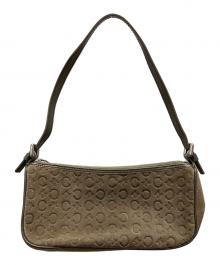 CELINE（セリーヌ）の古着「スウェードショルダーポーチ」｜ブラウン