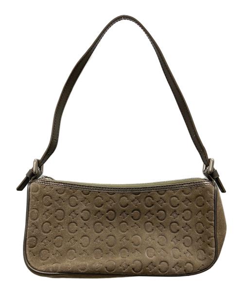 CELINE（セリーヌ）CELINE (セリーヌ) スウェードショルダーポーチ ブラウンの古着・服飾アイテム