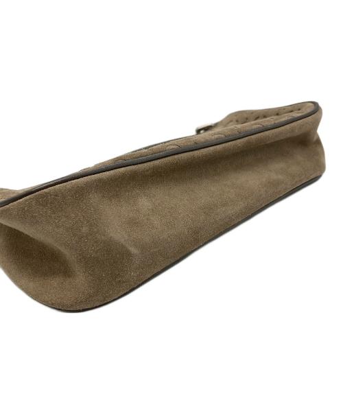 CELINE（セリーヌ）CELINE (セリーヌ) スウェードショルダーポーチ ブラウンの古着・服飾アイテム