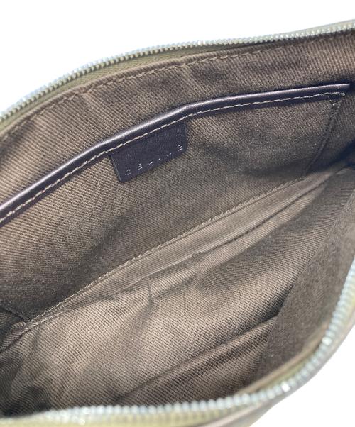 CELINE（セリーヌ）CELINE (セリーヌ) スウェードショルダーポーチ ブラウンの古着・服飾アイテム