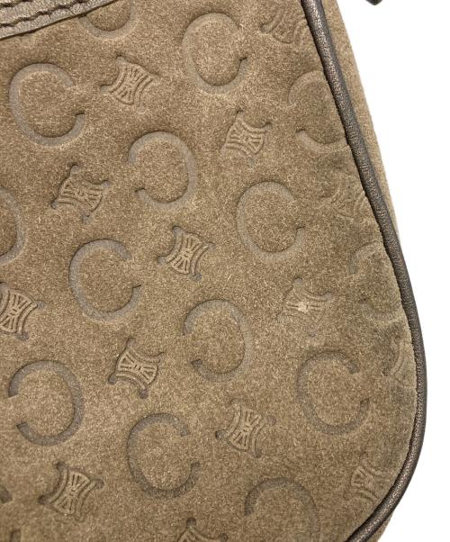 CELINE（セリーヌ）CELINE (セリーヌ) スウェードショルダーポーチ ブラウンの古着・服飾アイテム